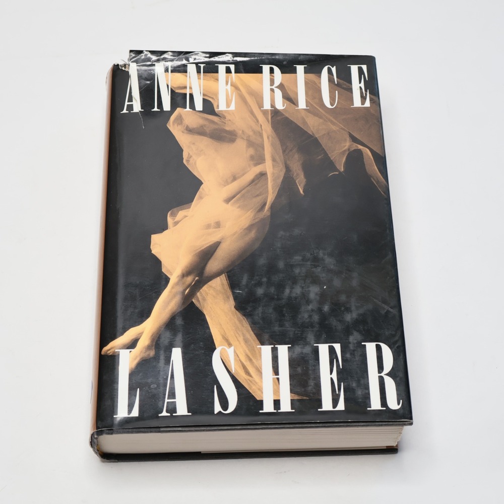 Anne Rice Lasher Book Adult OS Black Good 1st Edition Hardcover‎ 1993 Novel